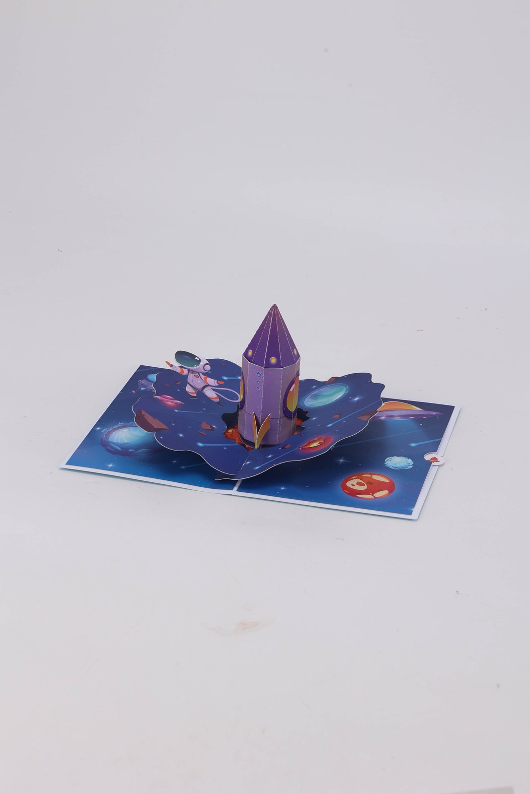 Space Rocket 3D Pop Up Card