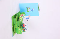 Golf Tournament 3D Pop Up Card