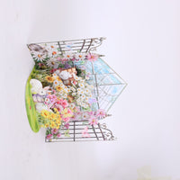 Flower Trellis Gazebo 3D Pop Up Card