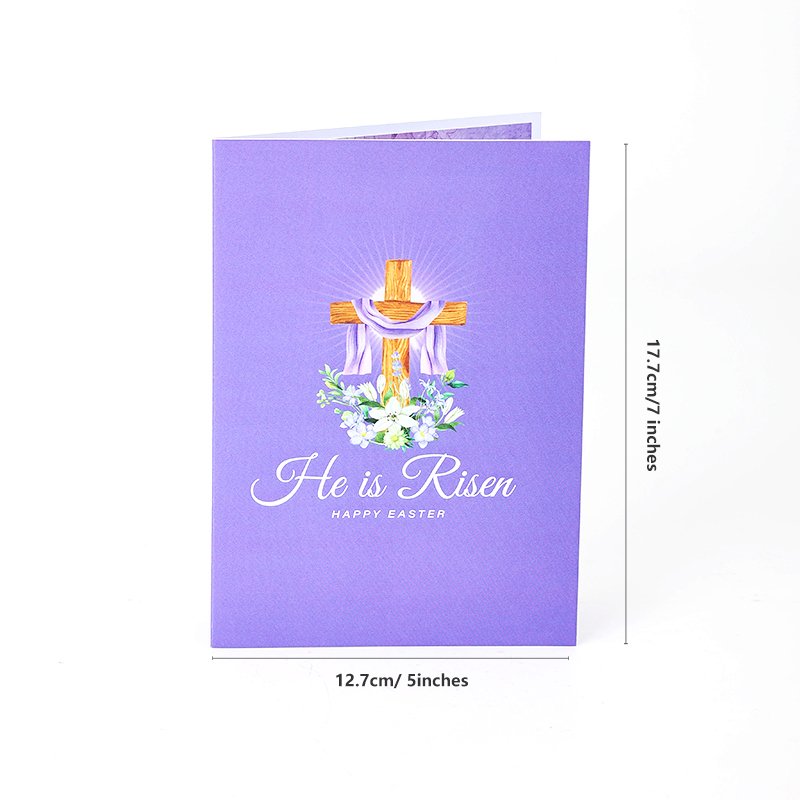 Cross Easter Greeting Card