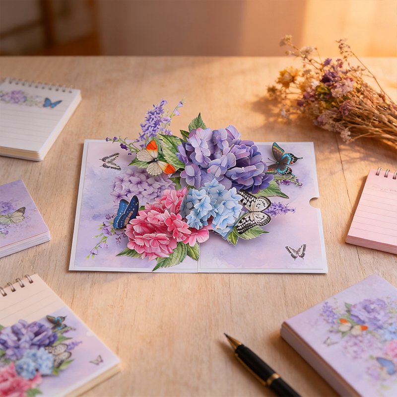 Hydrangea Greeting Card