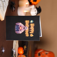 Halloween Ghost Greeting Card