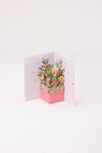 Inset Flower Box Card
