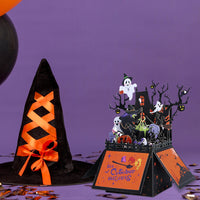 Halloween Witch 3D Pop Up Card