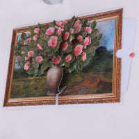 Van Gogh Rose Greeting Card