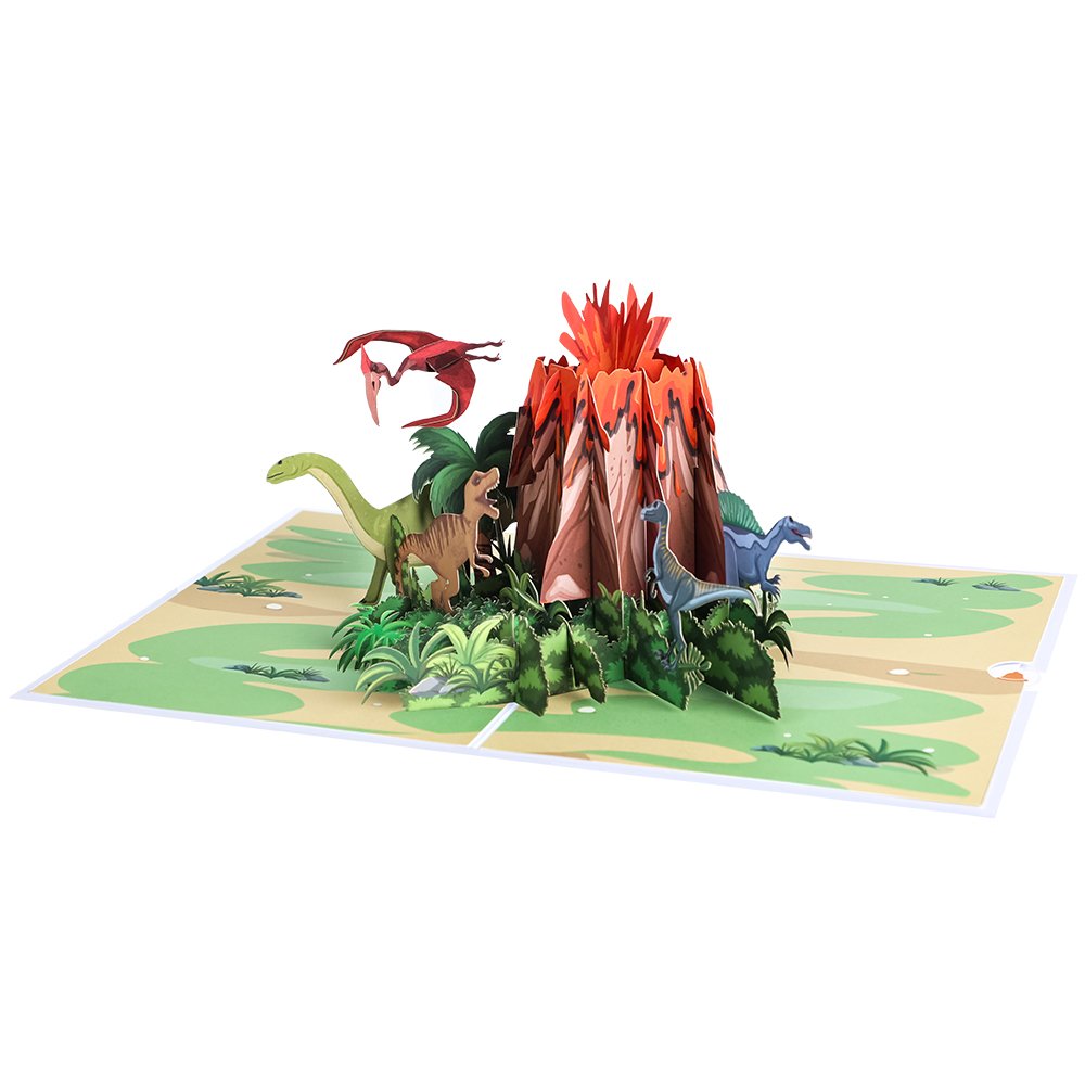 Dinosaur 3D Pop Up Card