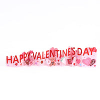 HA Letter Heart 3D Pop Up Card