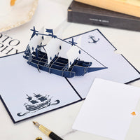 Sailboat 3D Pop Up Card