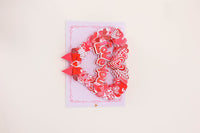 Heart Floral Wreath 3D Pop Up Card