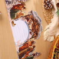 Nativity Double Door 3D Pop Up Card