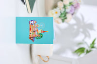 City Cityscape Greeting Card Moscow