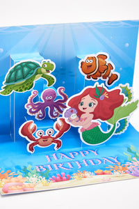 Mermaid Birthday Greeting Card