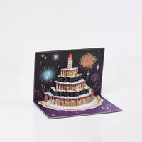 Fireworks LED Lights & Music Birthday Greeting Card