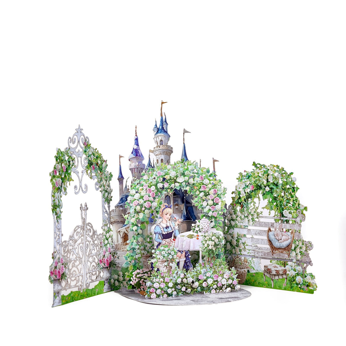 Garden Castle Arch Card