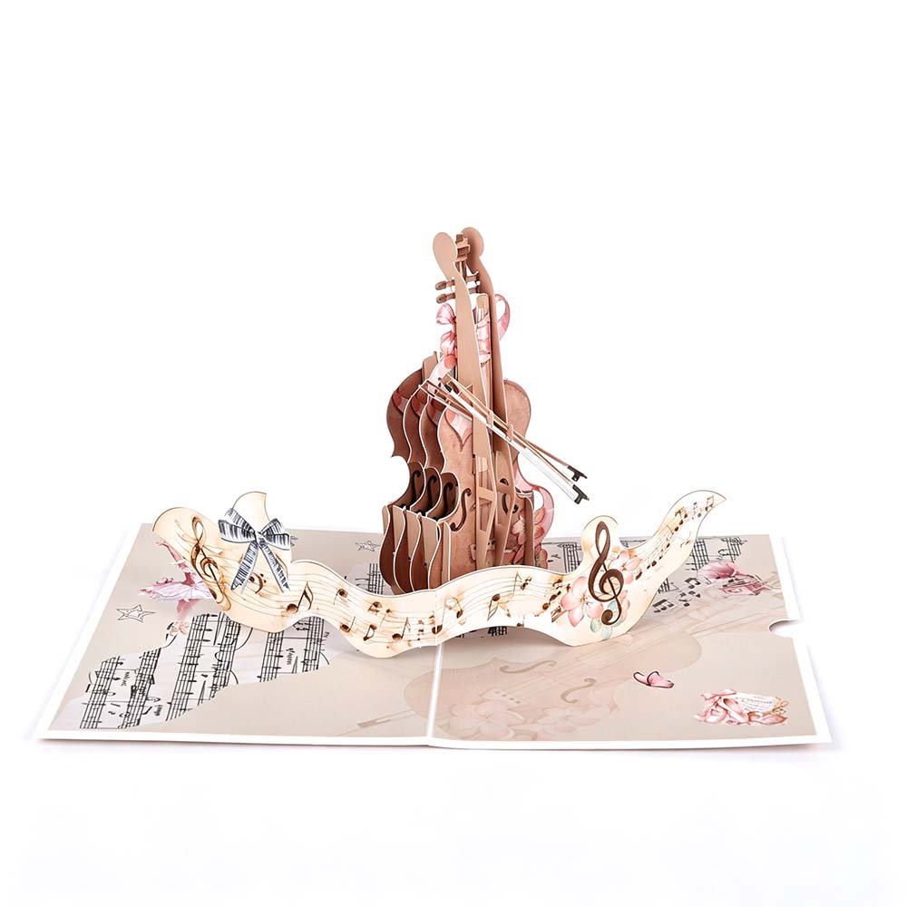 Violin Greeting Card