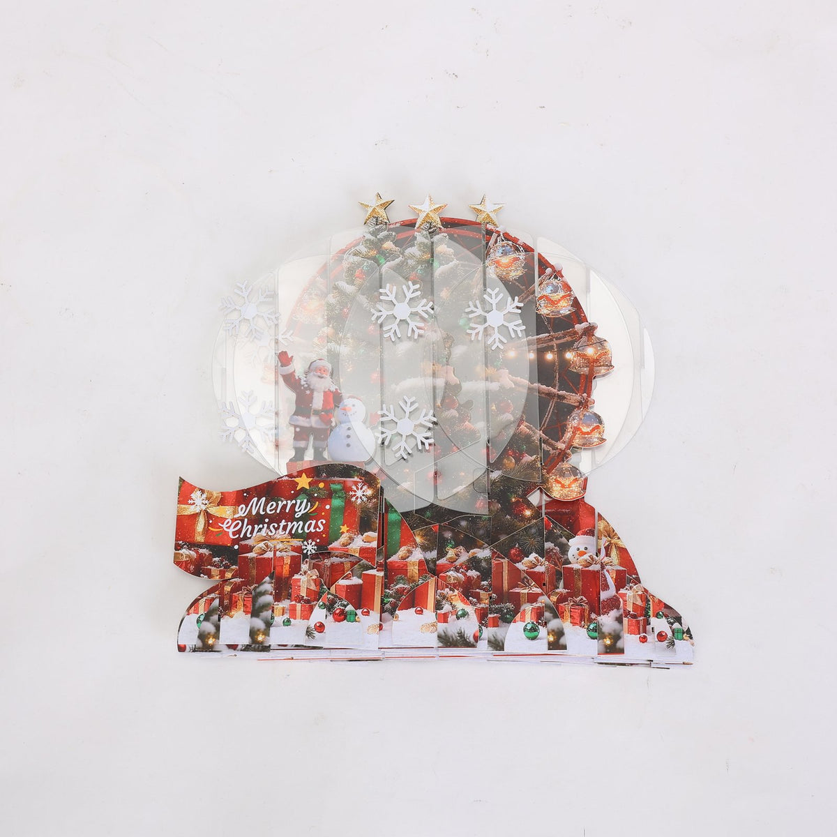 Christmas Crystal Ball 3D Pop Up Card