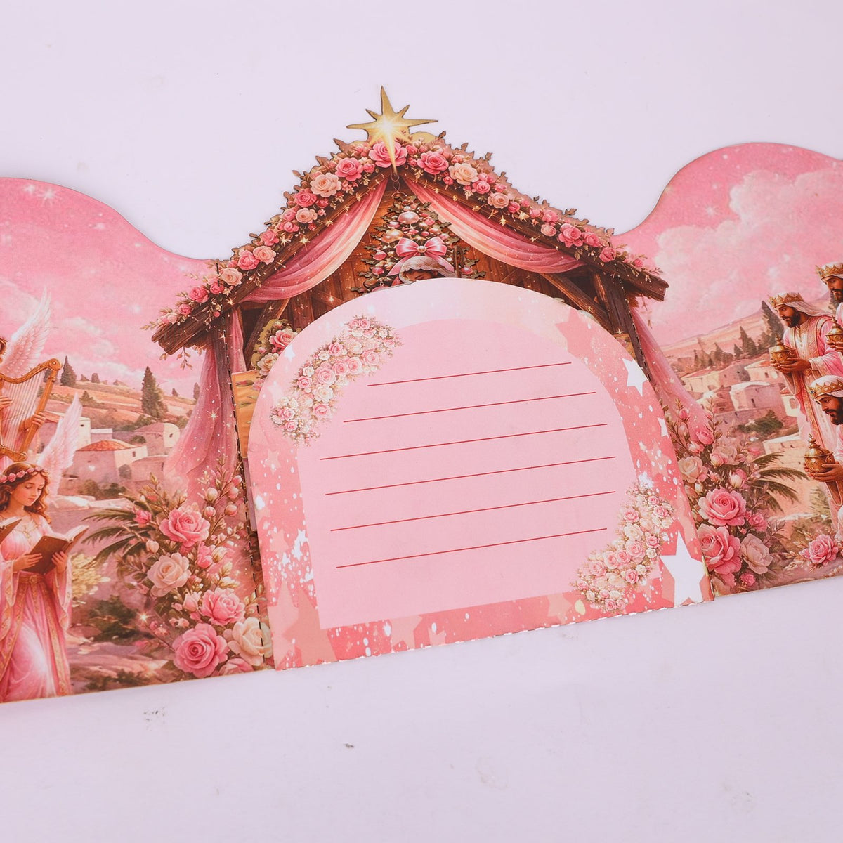 Pink Jesus Greeting Card