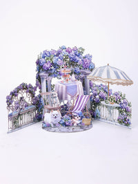 Hydrangea Garden Double Door Pop Up Card