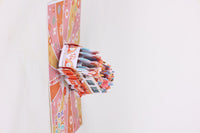 Vintage Bus Fresh Flowers 3D Pop Up Card