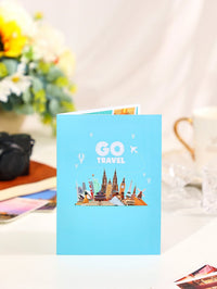 World Architecture 3D Pop Up Card