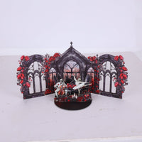 Gothic Skeleton Pop Up Card