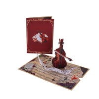 Violin 180° 3D Pop Up Card