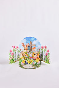 Easter Double Door Pop Up Card