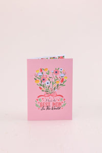 Mother's Day Letter Flower Pop Up Card