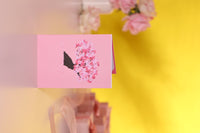 Couple Cherry Blossom Love Tree 3D Pop Up Card