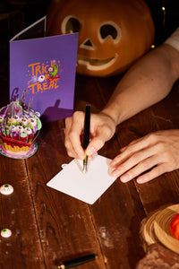Halloween Tombstone Cupcake Pop Up Card