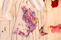 Purple Orchid Greeting Card