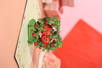 Tomato Head To Toe Love You 3D Pop Up Card