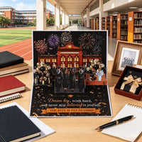 Happy Graduation 3D Pop Up Card