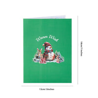 Christmas Tree Woods Greeting Card