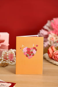 Vintage Rose Valentine's Day Greeting Card