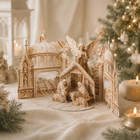 Relief Nativity Greeting Card