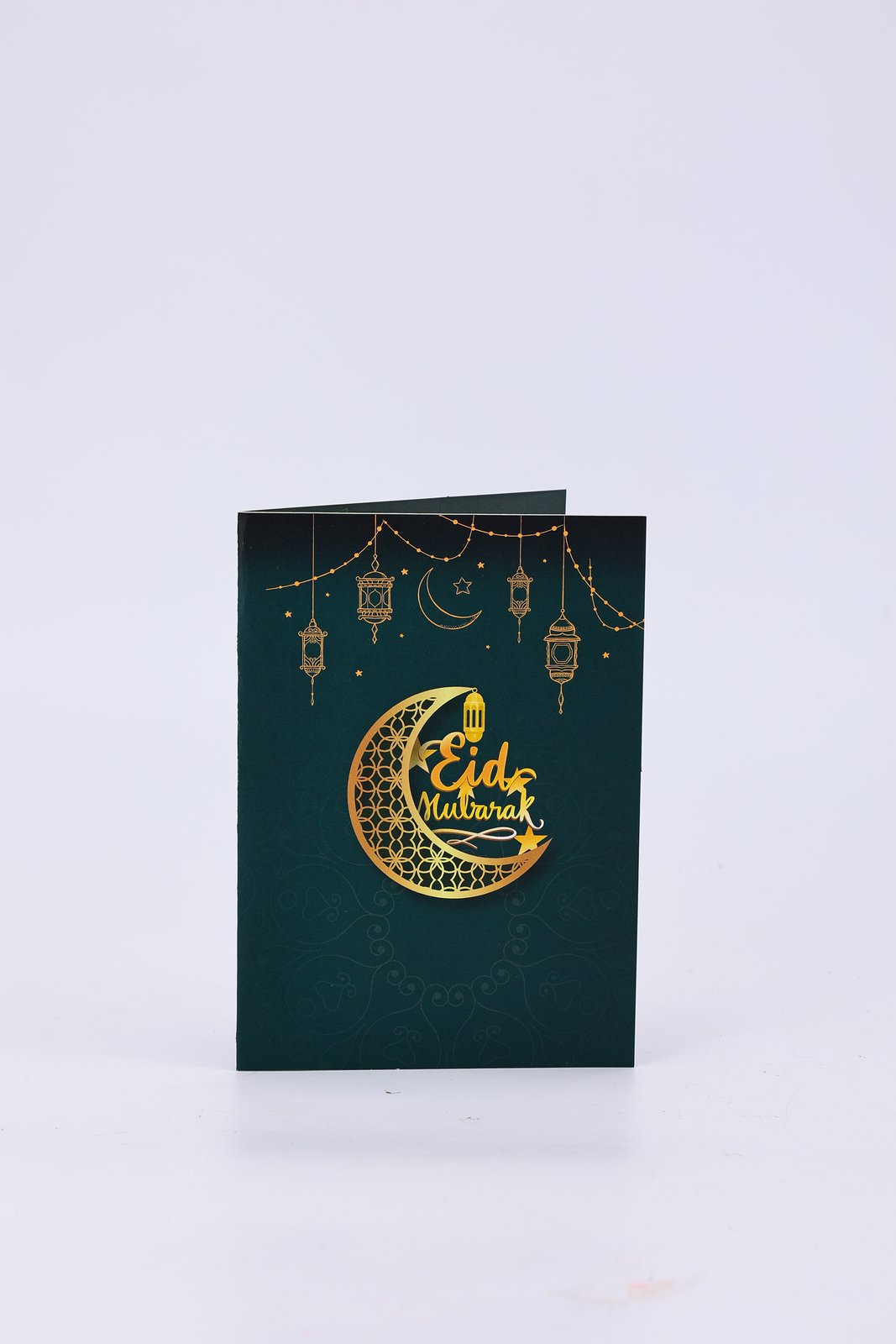 Eid Mubarak Moon Greeting Card