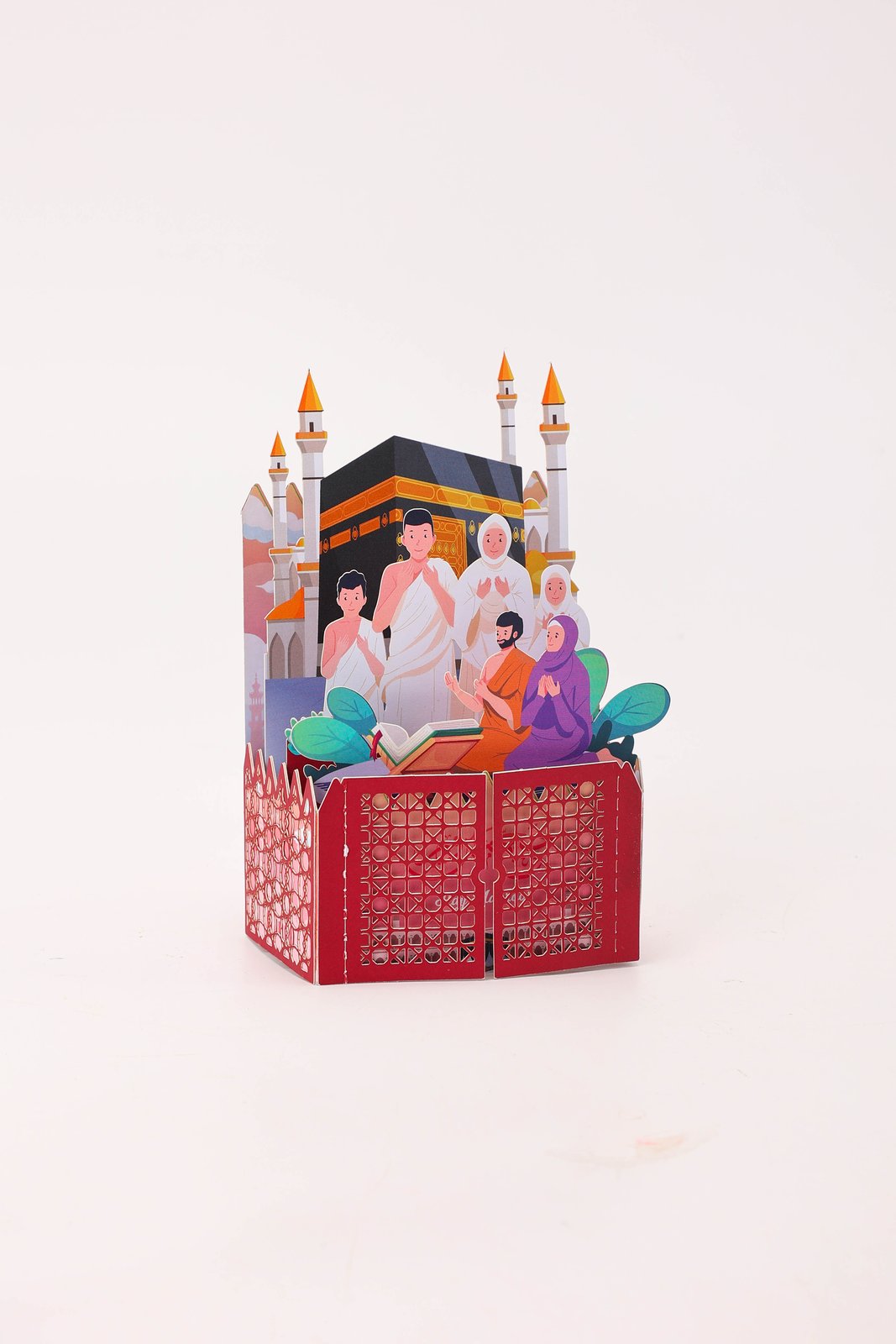 Muslim Kaaba Prayer 3D Pop Up Card