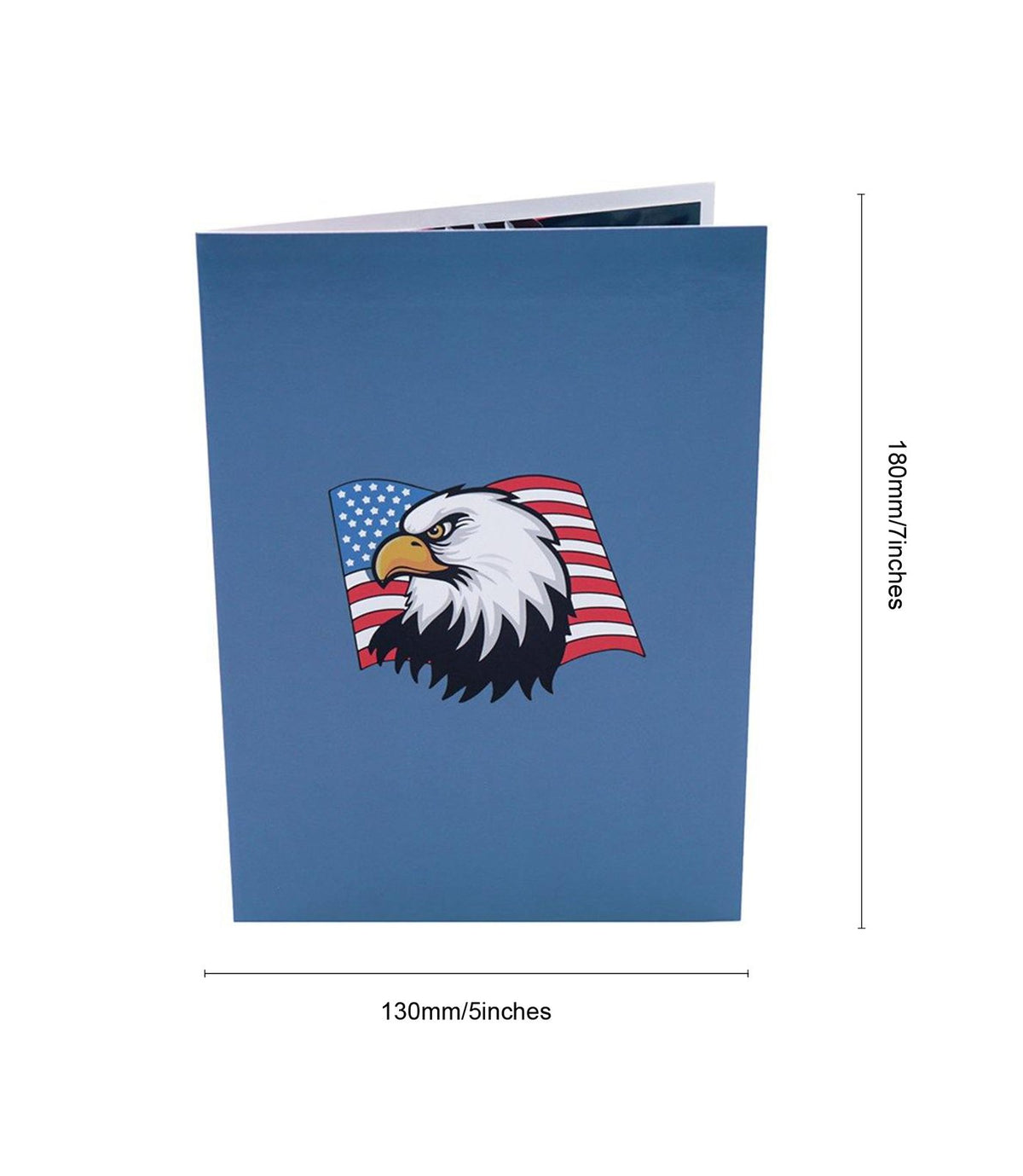 Bald Eagle 3D Pop Up Card