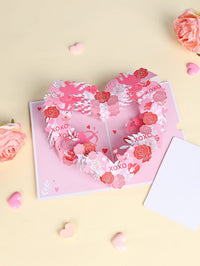 Valentine's Day Cupid Heart Greeting Card