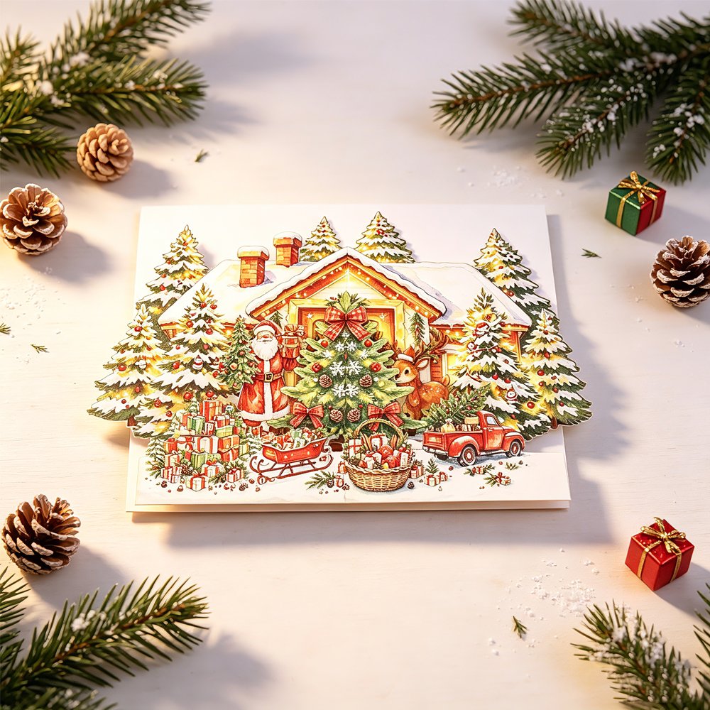 Christmas Ornament Greeting Card