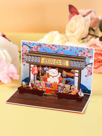Lucky Cat Greeting Card