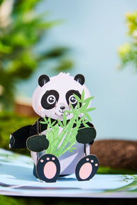 Panda 3D Pop Up Card