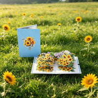 Sunflower Fresh Flowers 3D Pop Up Card