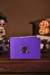 Grim Reaper Halloween Greeting Card