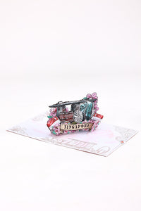 Singapore 3D Pop Up Card