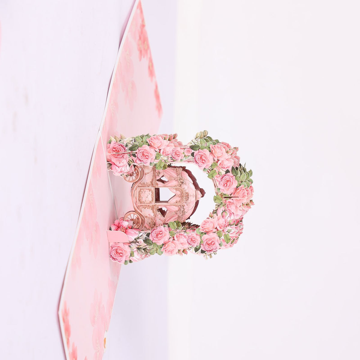 Flower Cart Arch 3D Pop Up Card