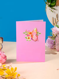 Ballet Dance Shoes Flip Pop Up Card