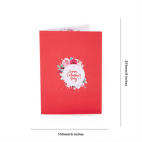 180 Degree Parallel Axis Shift 3D Pop-up Card