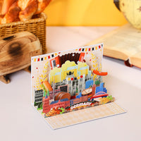 Germany City 90° 3D Pop Up Card